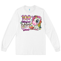 White 100 magical days school Long Sleeve Tee - SublimationCraftShop