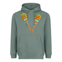 Sage maracas fa element Heavyweight Hoodie - FaDigitalArtStudio