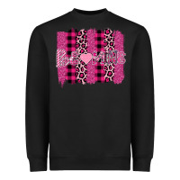 Black Valentine's Day Be Mine Heavyweight Sweatshirt - Bettercallsaul