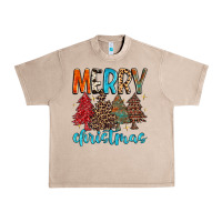 French Oak merry christmas trees Urban Heavy Tee - MaliasSmallBusiness