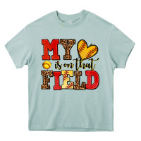 Arona my heart is on that field softball Heavy Core Tee - AdoDesignShop