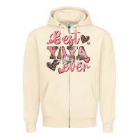 Sandshell best yaya ever mother's day Zipper Hoodie - CowGirlArtShop