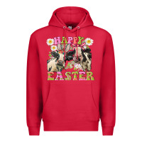 Cardinal Happy Easter Heifers Easter Day Premium Hoodie - CowGirlArtShop