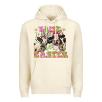 Sandshell Happy Easter Heifers Easter Day Premium Hoodie - CowGirlArtShop