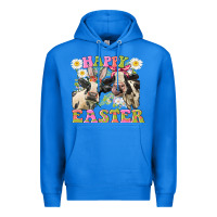 True Royal Happy Easter Heifers Easter Day Premium Hoodie - CowGirlArtShop