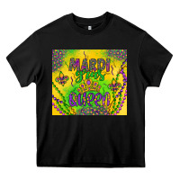 Black mardi gras queen Heavy Core Tee - Artiststas