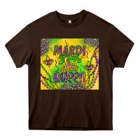 Mardi Gras Queen Heavy Core Tee | Teevron