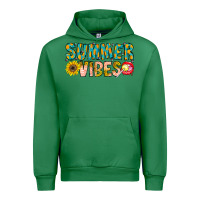 Emerald Summer Vibes Urban Hoodie - CowhideDigitalArt
