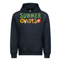 Navy Summer Vibes Urban Hoodie - CowhideDigitalArt