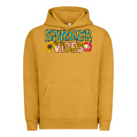 Pigment Peanut Butter Summer Vibes Urban Hoodie - CowhideDigitalArt
