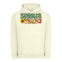 Pigment Pistachio Summer Vibes Urban Hoodie - CowhideDigitalArt