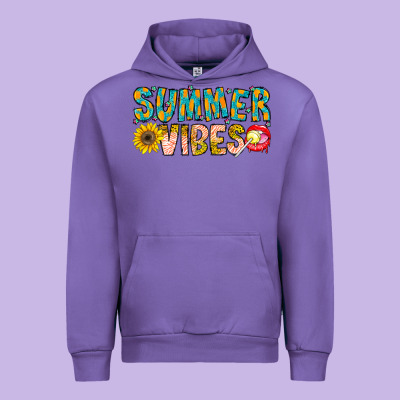 Summer Vibes Urban Hoodie Designed By Cowhidedigitalart
