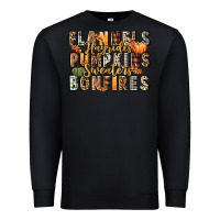 Black flannels hayrides pumpkins  bonfires Premium Sweatshirt - FaDigitalArtStudio