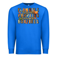 True Royal flannels hayrides pumpkins  bonfires Premium Sweatshirt - FaDigitalArtStudio