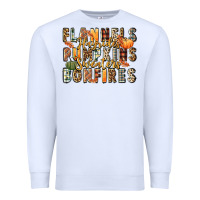 White flannels hayrides pumpkins  bonfires Premium Sweatshirt - FaDigitalArtStudio