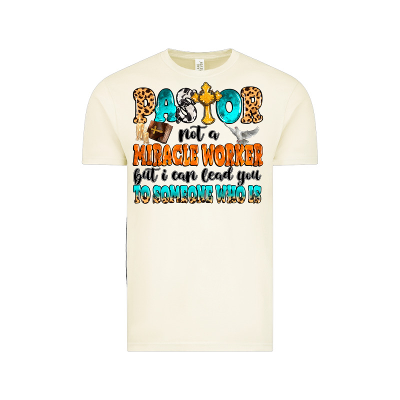 Pastor Not A Miracle Worker Vintage Tee by MaliasSmallBusiness | Teevron