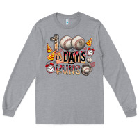 Heather Grey 100 of days runs Long Sleeve Tee - SublimationCraftShop
