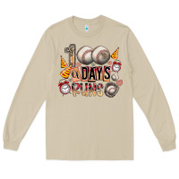 Mushroom 100 of days runs Long Sleeve Tee - SublimationCraftShop