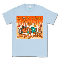 Dusty Blue gobble til you wobble tumbler Classic Tee - MaliasSmallBusiness