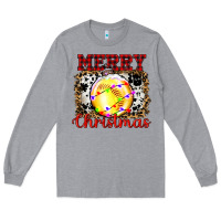Heather Grey ornament merry christmas Long Sleeve Tee - RanaPortraitStore