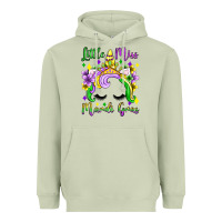 Matcha little miss mardi gras unicorn  olivia Heavyweight Hoodie - OliviaCreatesArt