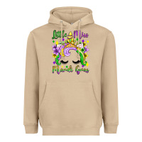 Mushroom little miss mardi gras unicorn  olivia Heavyweight Hoodie - OliviaCreatesArt