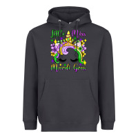 Smoke little miss mardi gras unicorn  olivia Heavyweight Hoodie - OliviaCreatesArt