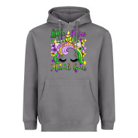 Storm little miss mardi gras unicorn  olivia Heavyweight Hoodie - OliviaCreatesArt