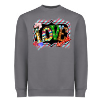 Storm love frame digital valentines day Heavyweight Sweatshirt - Bettercallsaul