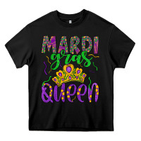 Black mardi gras queen Heavy Core Tee - Artiststas