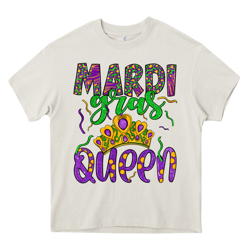 Mardi Gras Queen Heavy Core Tee by Artiststas | Teevron