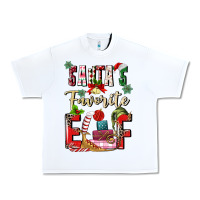 White santas favorite elf Urban Heavy Tee - MaliasSmallBusiness