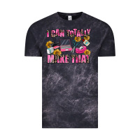 Cloud Black i can totally make that Vintage Tee - MaliasSmallBusiness