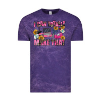Cloud Purple i can totally make that Vintage Tee - MaliasSmallBusiness