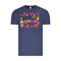 Vintage Denim i can totally make that Vintage Tee - MaliasSmallBusiness