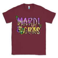 Burgundy mardi gras Classic Tee - SublimationCraftShop
