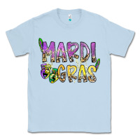 Dusty Blue mardi gras Classic Tee - SublimationCraftShop