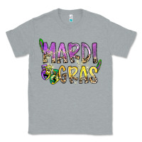 Heather Grey mardi gras Classic Tee - SublimationCraftShop