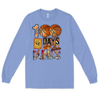 Colony Blue 100 of days slam dunks Long Sleeve Tee - SublimationCraftShop