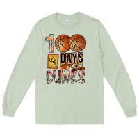 Matcha 100 of days slam dunks Long Sleeve Tee - SublimationCraftShop