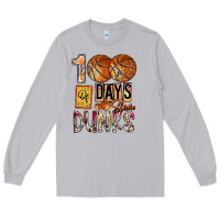 Moon Dust 100 of days slam dunks Long Sleeve Tee - SublimationCraftShop