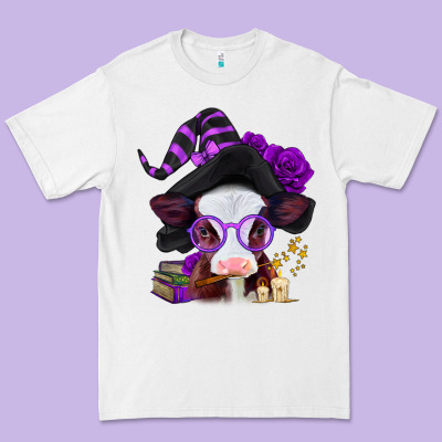 Halloween Baby Calf Premium Tee Designed By Jasminsmagicworld