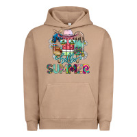 Pigment Burro Hello Summer Urban Hoodie - CowhideDigitalArt
