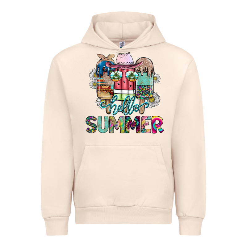 Hello Summer Urban Hoodie by CowhideDigitalArt | Teevron