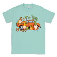 Seafoam It's Fall Y'all Gnome Classic Tee - MaliasSmallBusiness