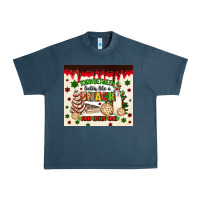 Midnight Navy torn between lookin like a snack and eatin one Urban Heavy Tee - MaliasSmallBusiness