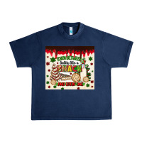 Navy torn between lookin like a snack and eatin one Urban Heavy Tee - MaliasSmallBusiness