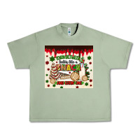 Oil Green torn between lookin like a snack and eatin one Urban Heavy Tee - MaliasSmallBusiness