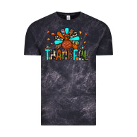 Cloud Black thankful turkey Vintage Tee - JahusDesignShop