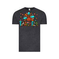 Vintage Black thankful turkey Vintage Tee - JahusDesignShop